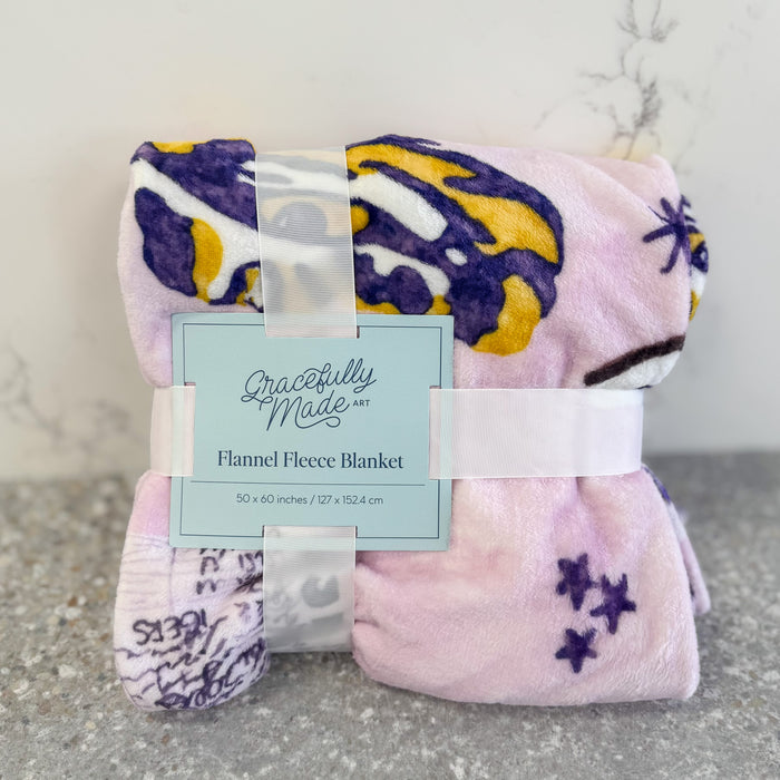 LSU Fleece Blanket