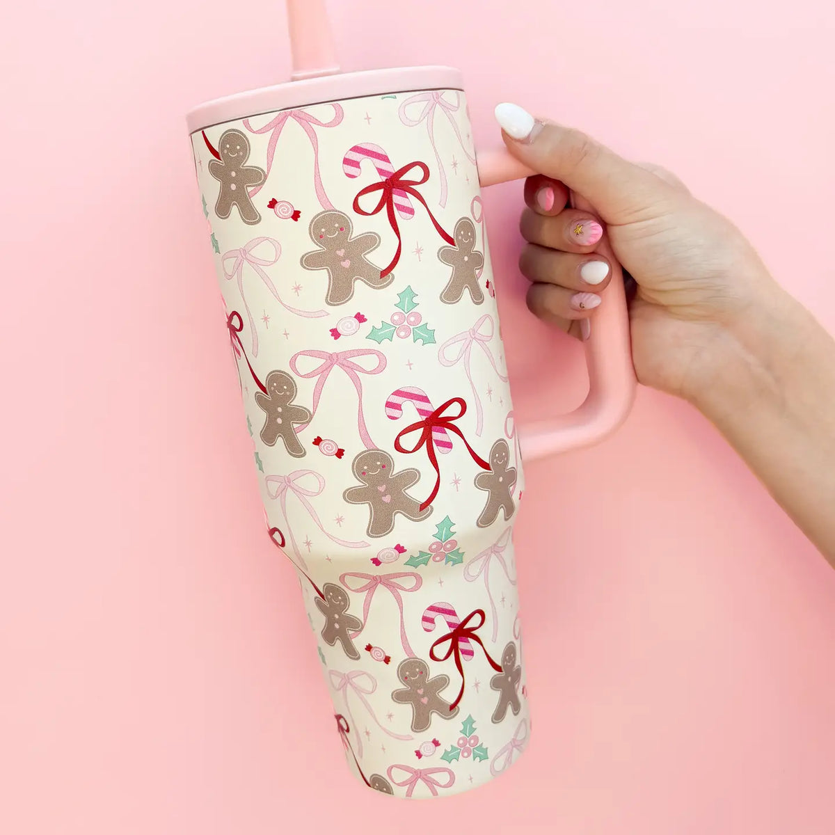 Gingerbread 40oz Tumbler