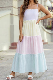 Sweet Sorbet Tiered Maxi Dress
