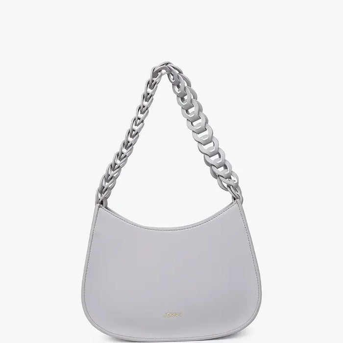 Petra Curved Chain Shoulder Bag