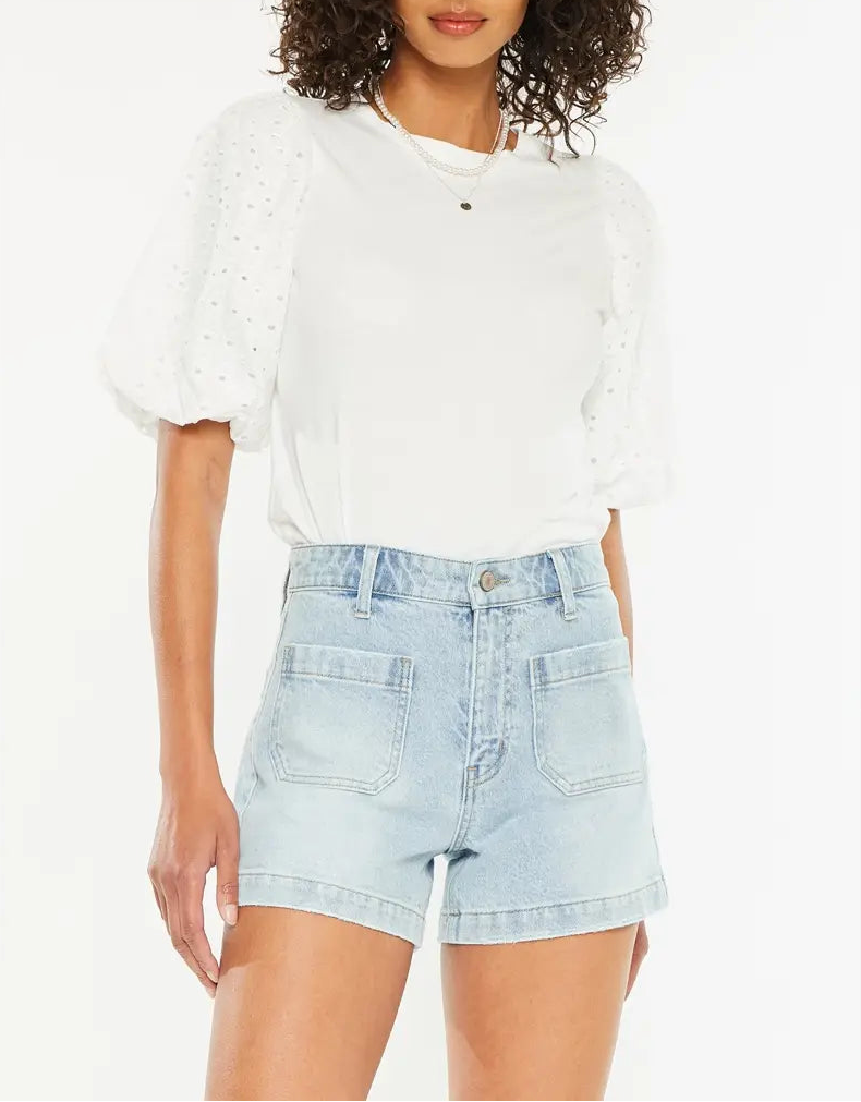 The Arlo A-Line Denim Short