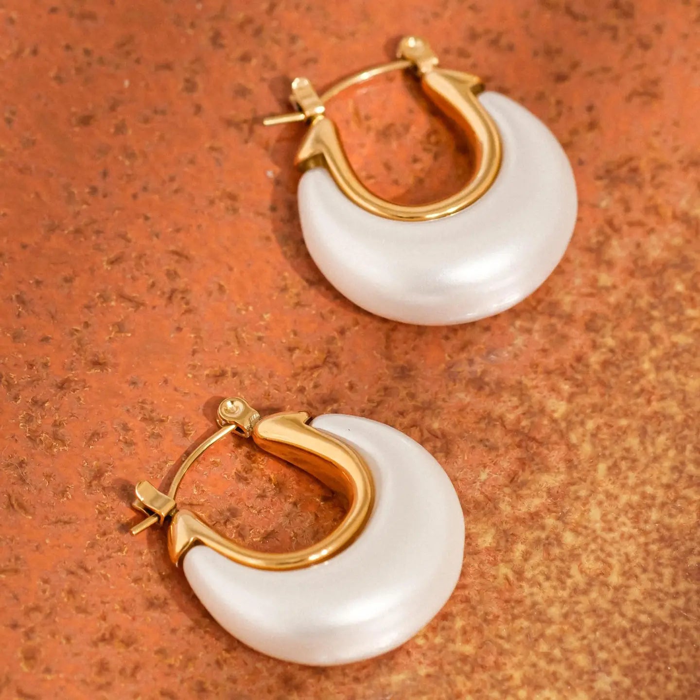 Roselle Hoop Earrings