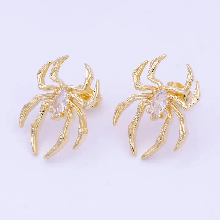 Halloween Spider Earrings