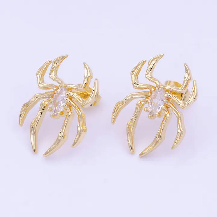 Halloween Spider Earrings