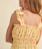 Sunny Bloom Tween Peplum Top
