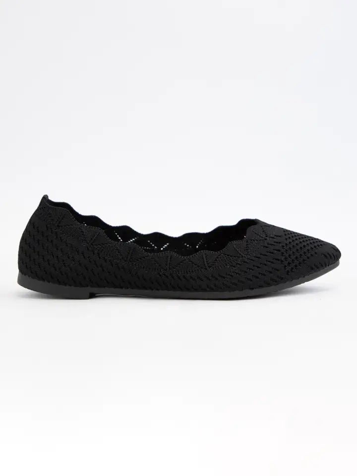 Black Kosta Flats