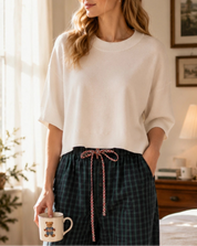 Morning Glow Sweater White