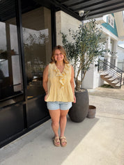 The Charlotte Ruffle Top