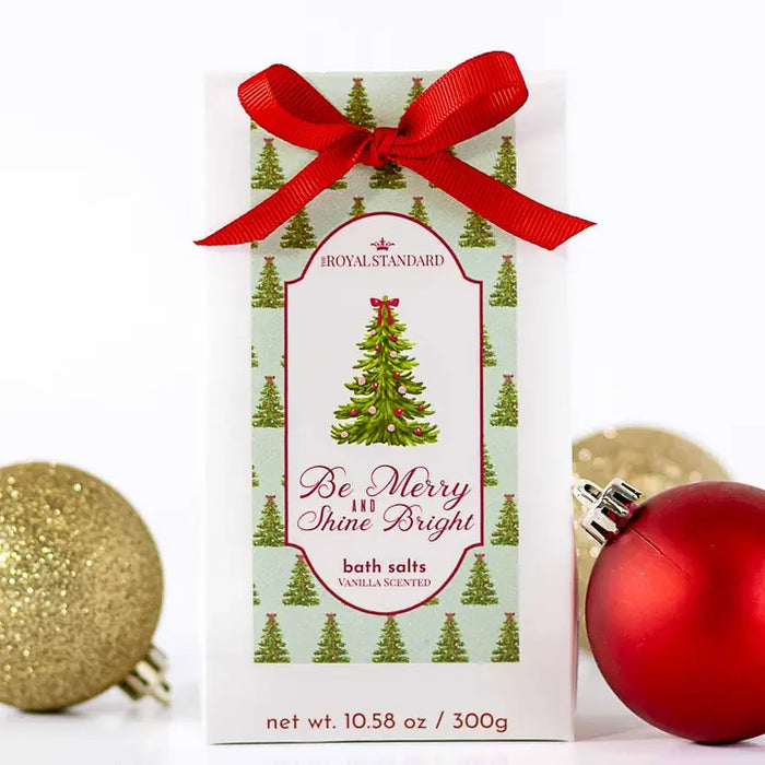 Be Merry Bath Salts Vanilla Scented