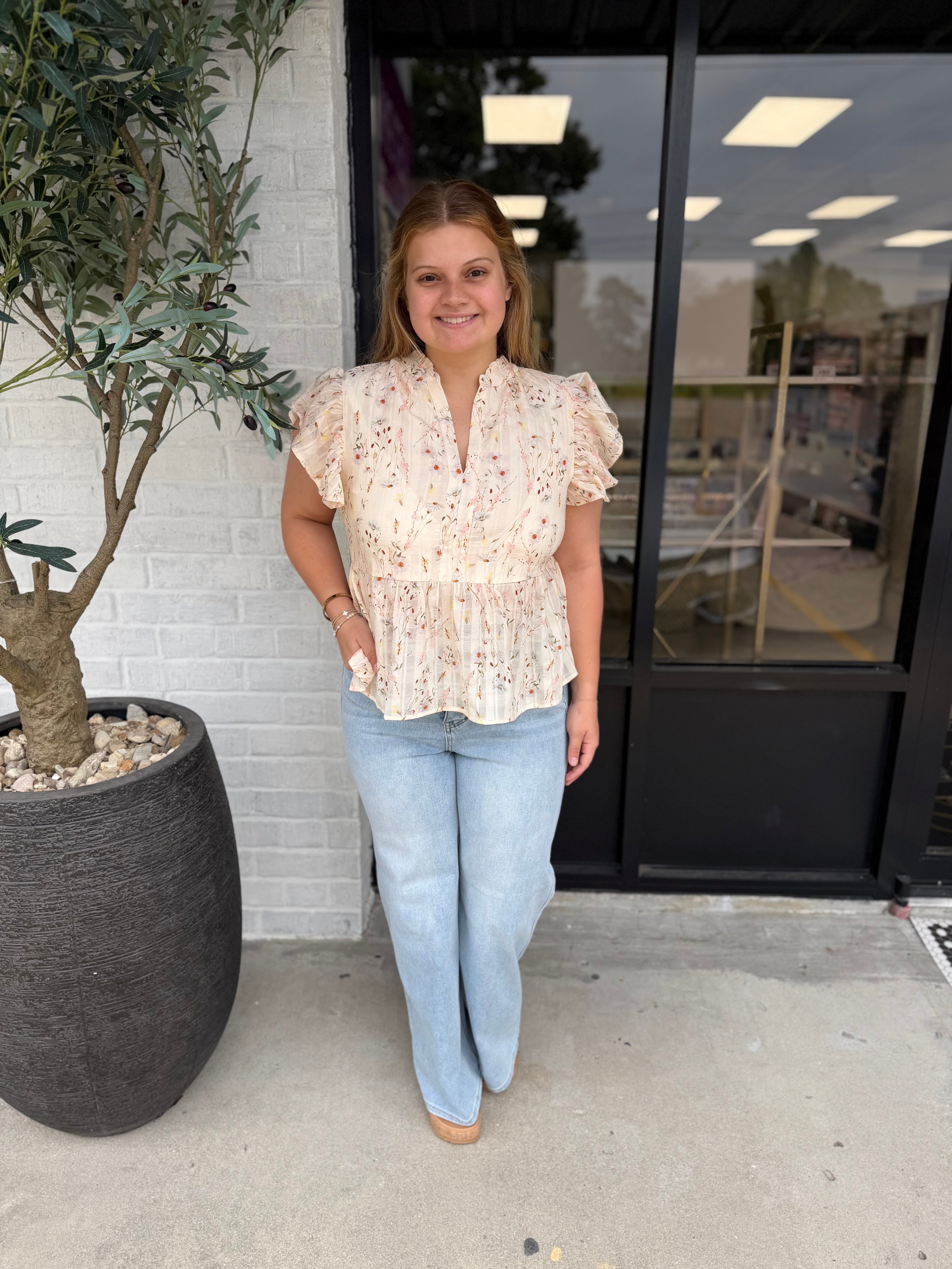 Petal Breeze Blouse