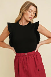 Taylor Ruffle Top