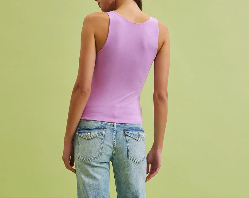 Core V Tank Top Lavender