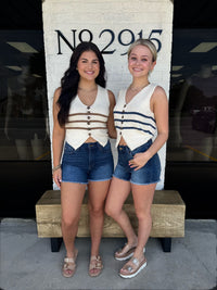 Ella Stripe Vest