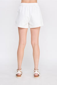 Tina Twill Pleated Shorts
