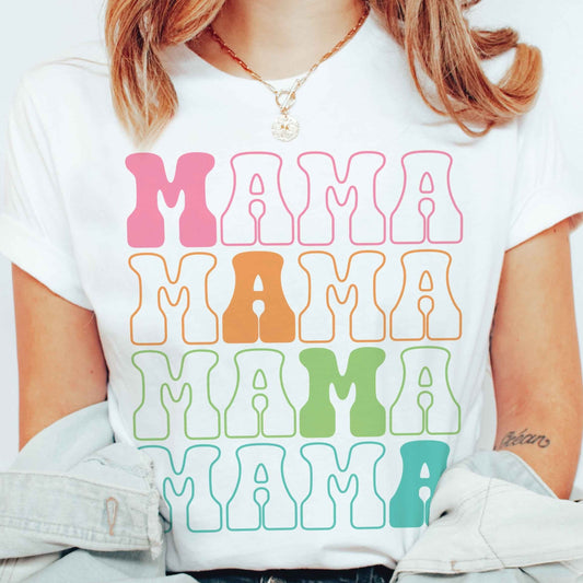 Mama Stacked Graphic Tee