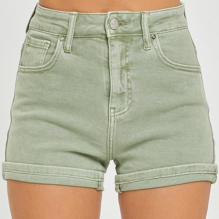 Risen HR Cuffed Shorts Olive