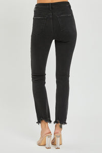 Risen HR Slim Straight Jeans Black