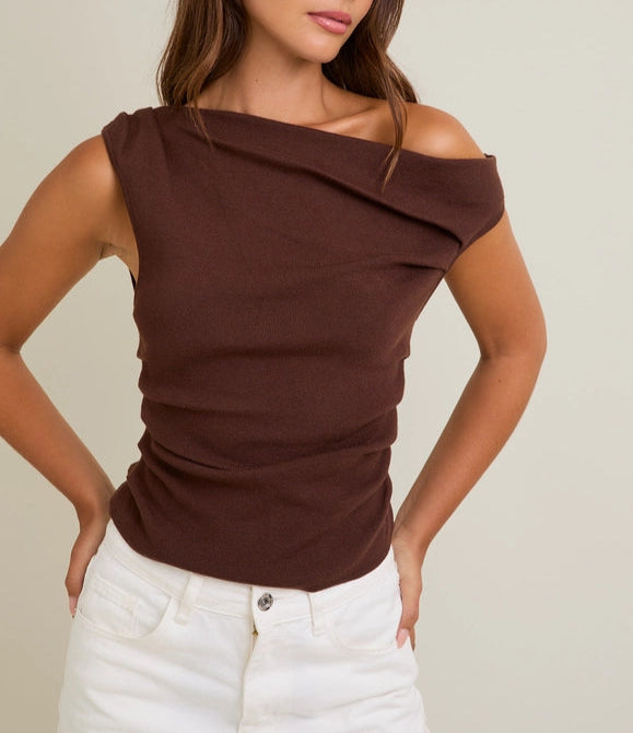 Gabby Top Espresso