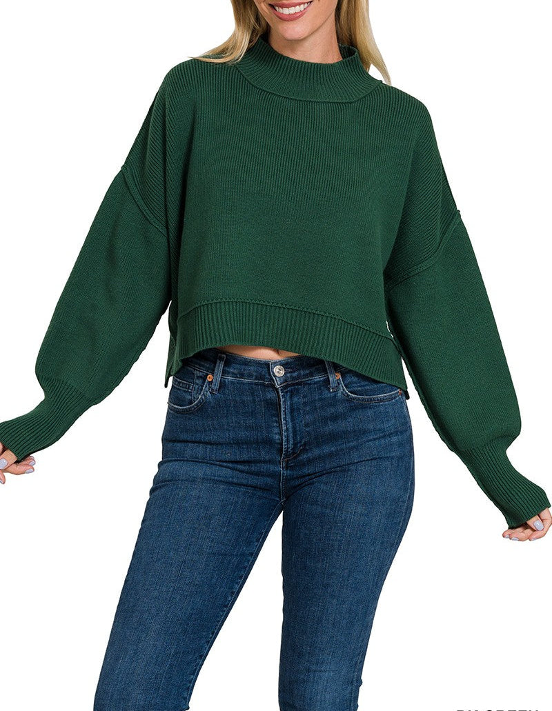 Ariya Dk Green Sweater