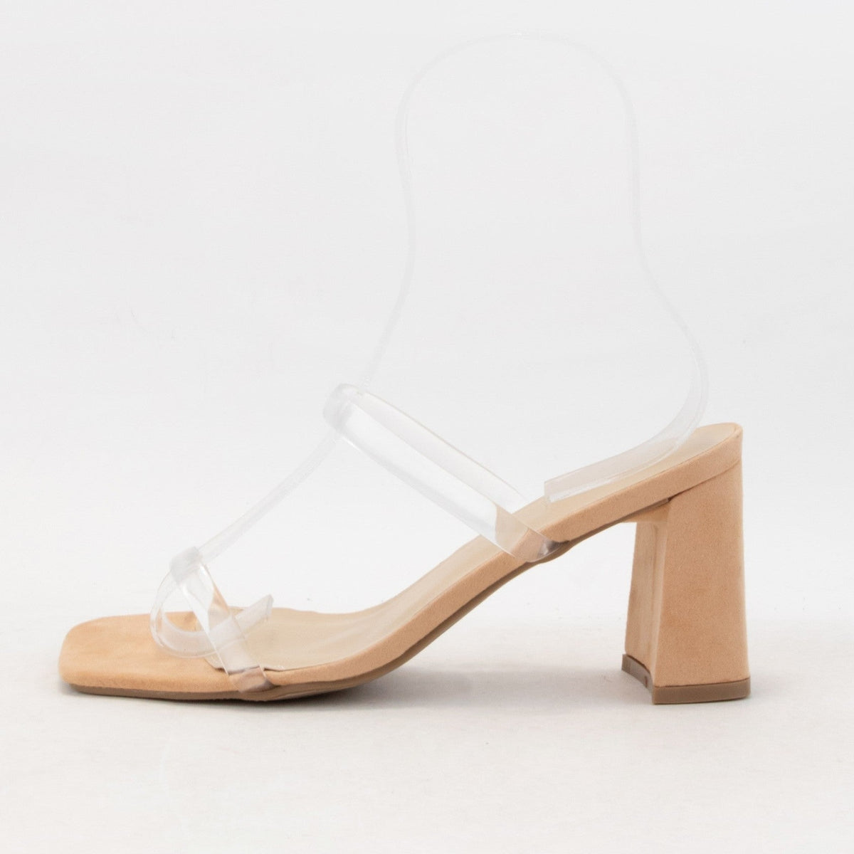 Vana Clear Strap Heels