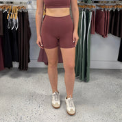 Venice Contour Biker Shorts Rosewood