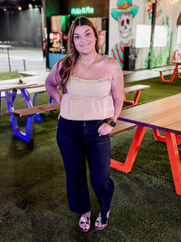 Taupe Erin Top