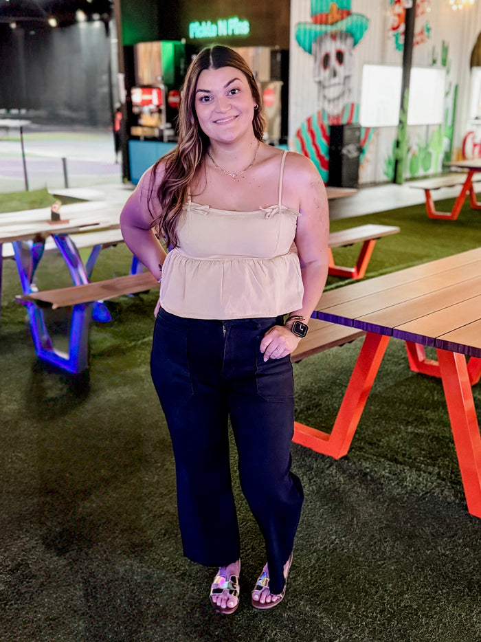 Taupe Erin Top