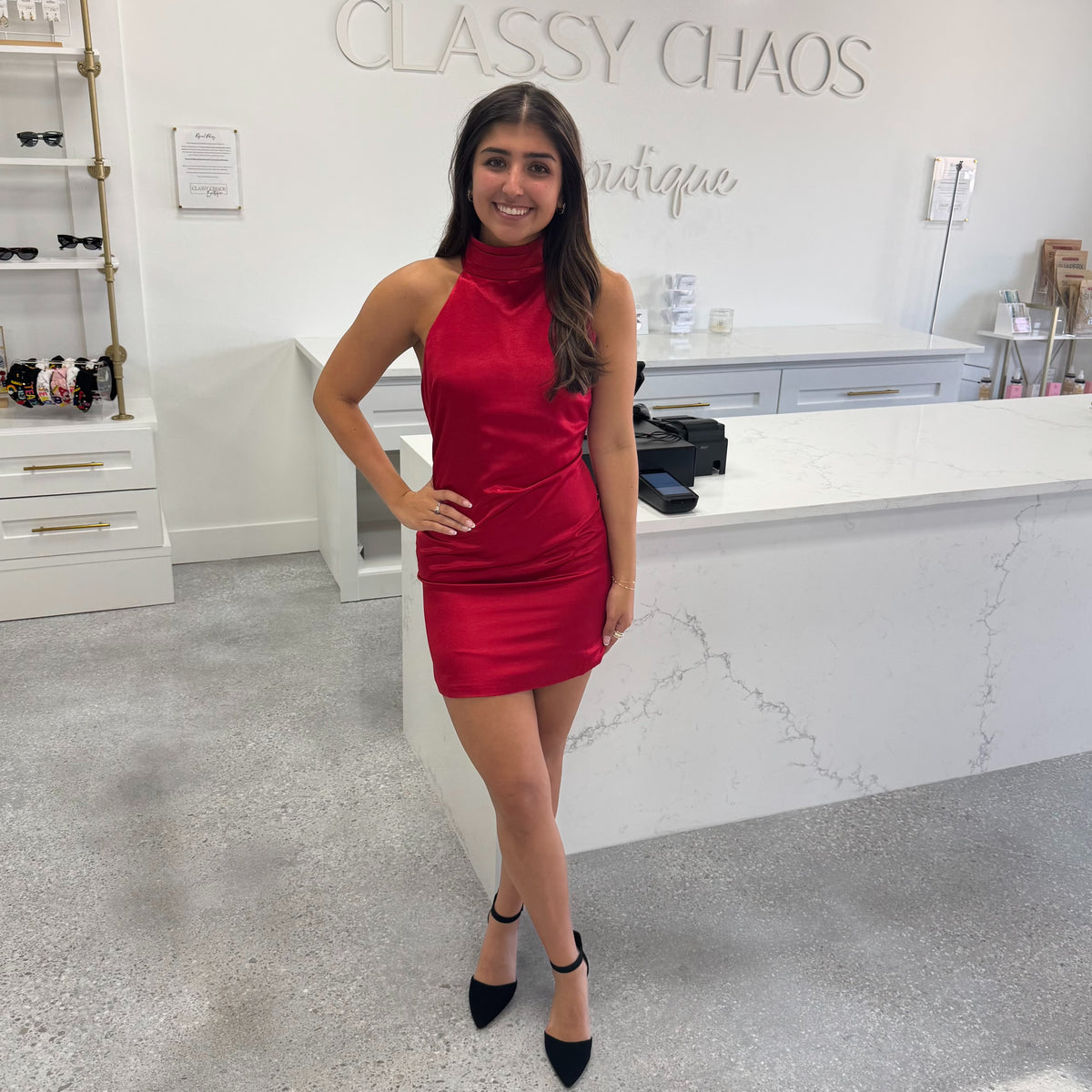 Samantha Halter Dress