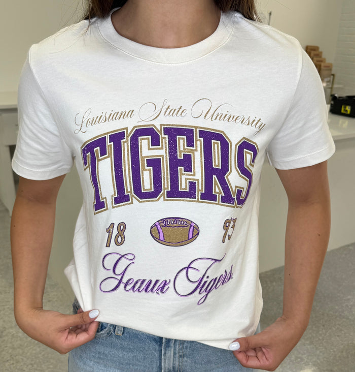 Geaux Tigers Vintage Tee
