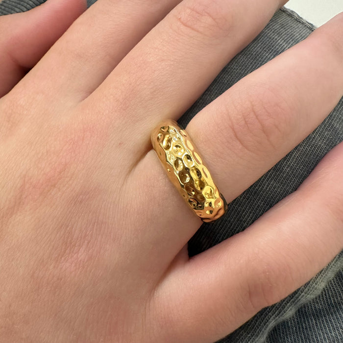 Alexis Gold Plated Ring