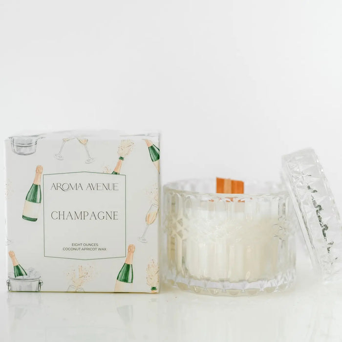 Aroma Avenue Champagne 7oz Candle