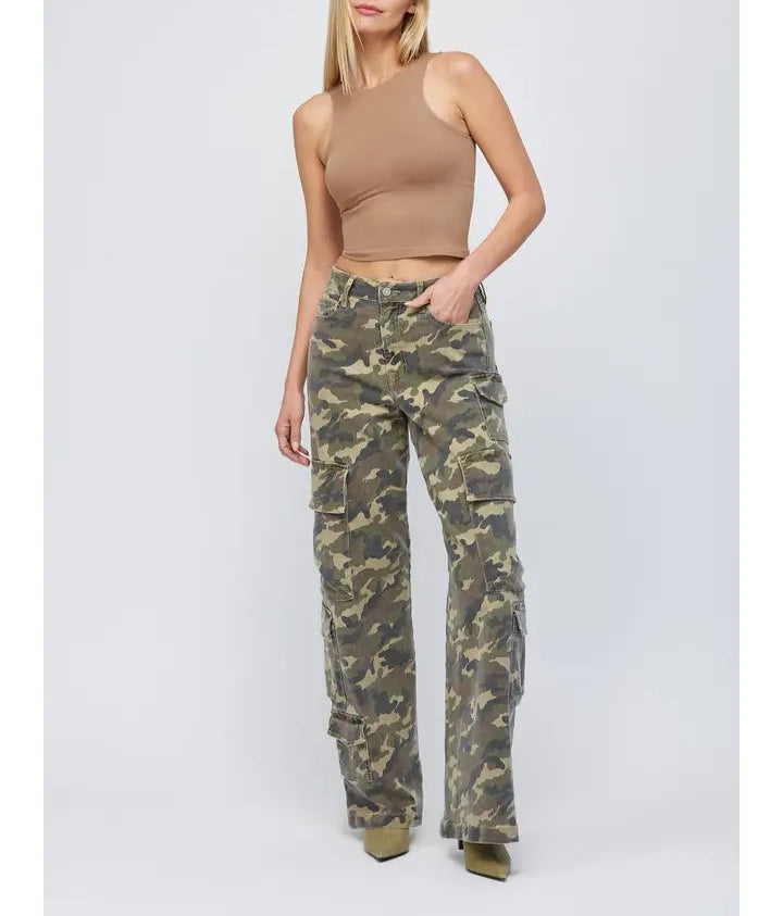 Cali Camo Denim Jeans