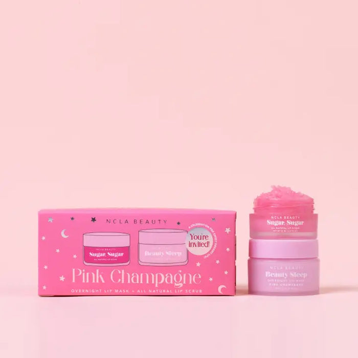 Slumber Party Lip Treatment Gift Set - Pink Champagne