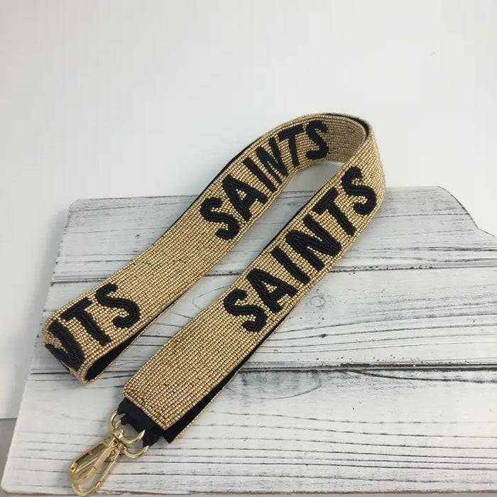 Black & Gold Purse Strap