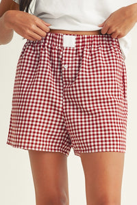 Vintage Plaid Shorts