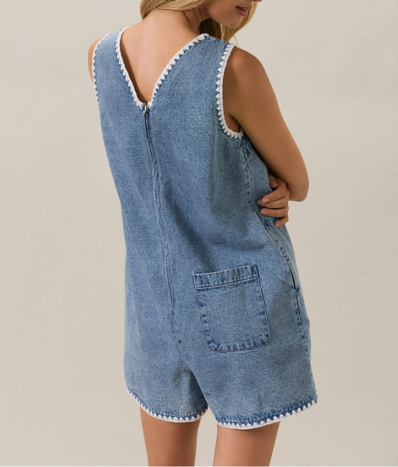All-American Girl Romper