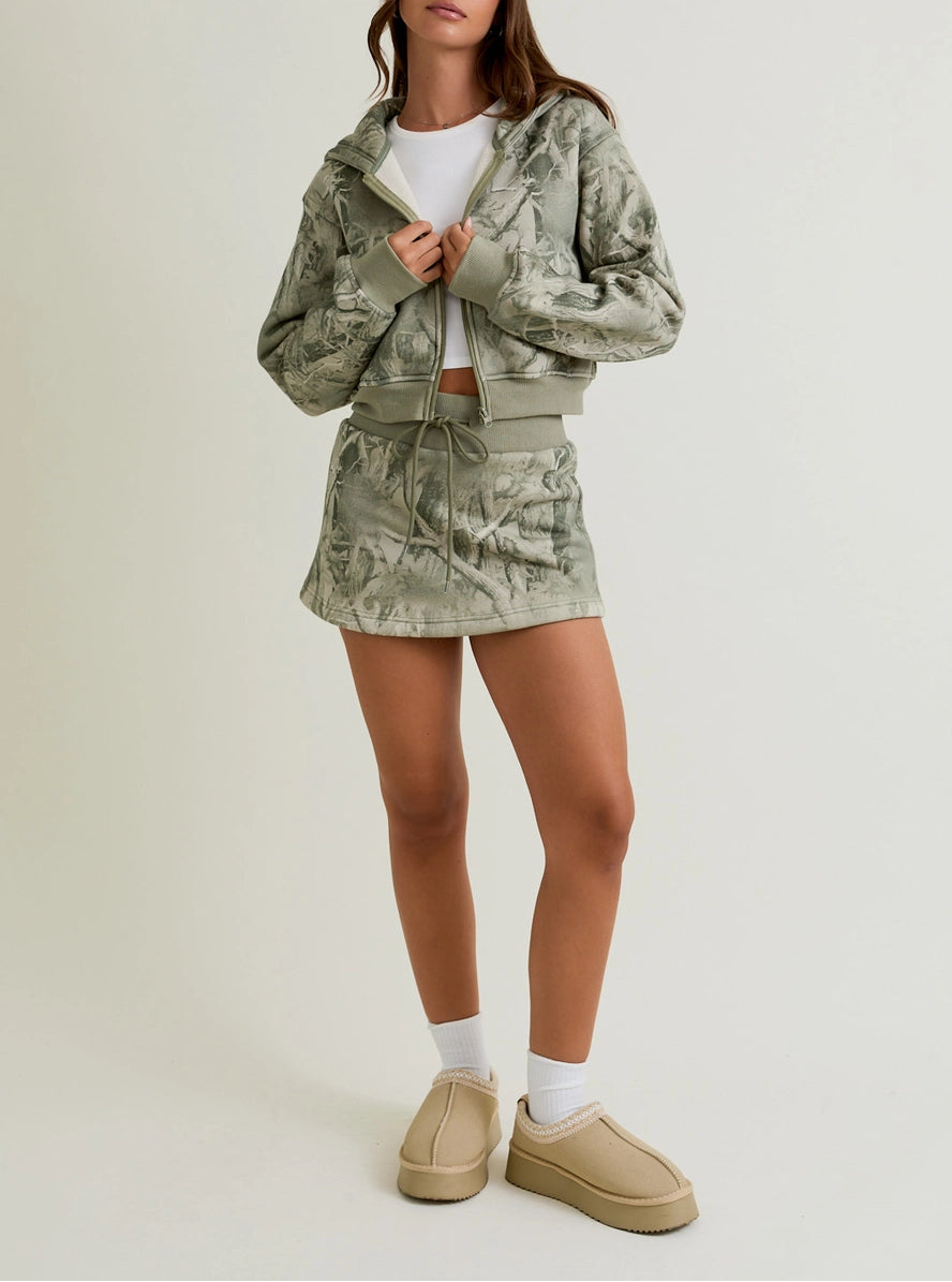 The Wilder Camo Skort
