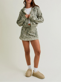 The Wilder Camo Skort