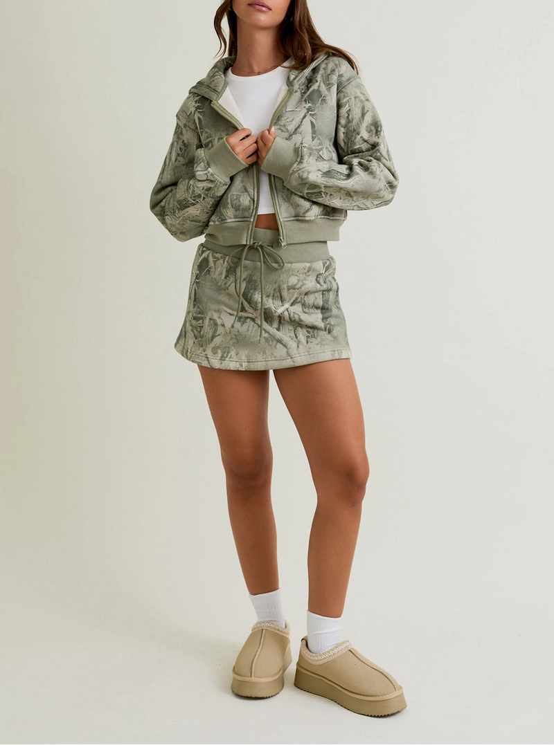 The Wilder Camo Skort