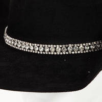 Rhinestone Studded Cowboy Hat