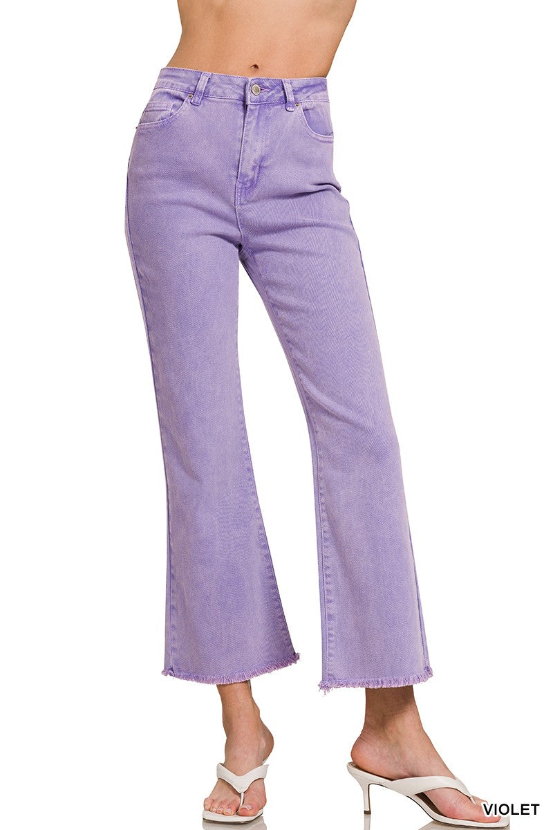 Purple Bailey Bootcut Jeans