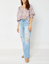 Judy Blue| HW Rigid Magic 90's Straight Jean