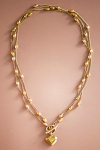 Evelyn Heart Necklace