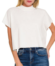 Cecelia Off White Sweater Top