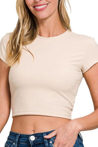 Bailey Basic Cropped Tee