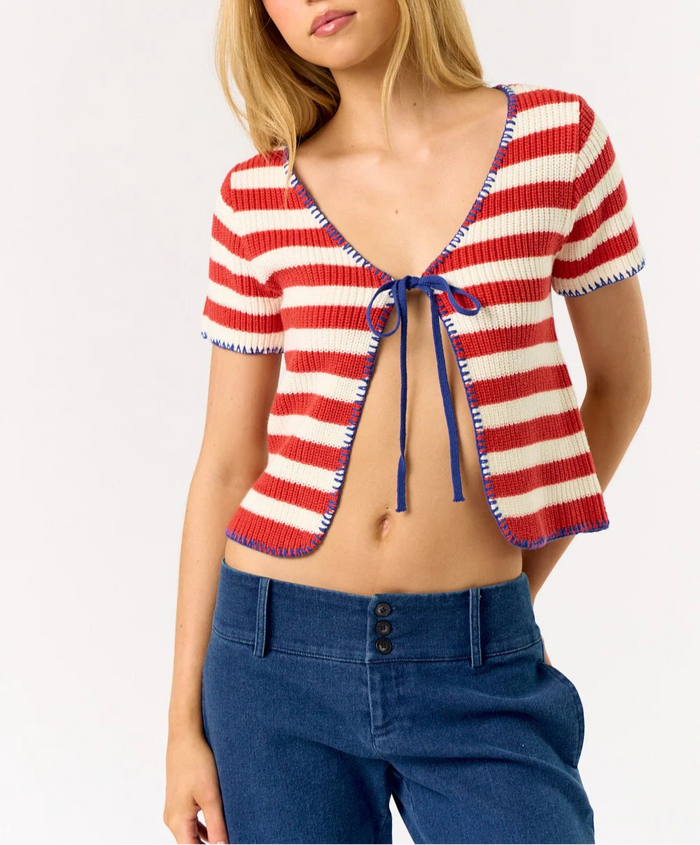Party In The USA Tie Top