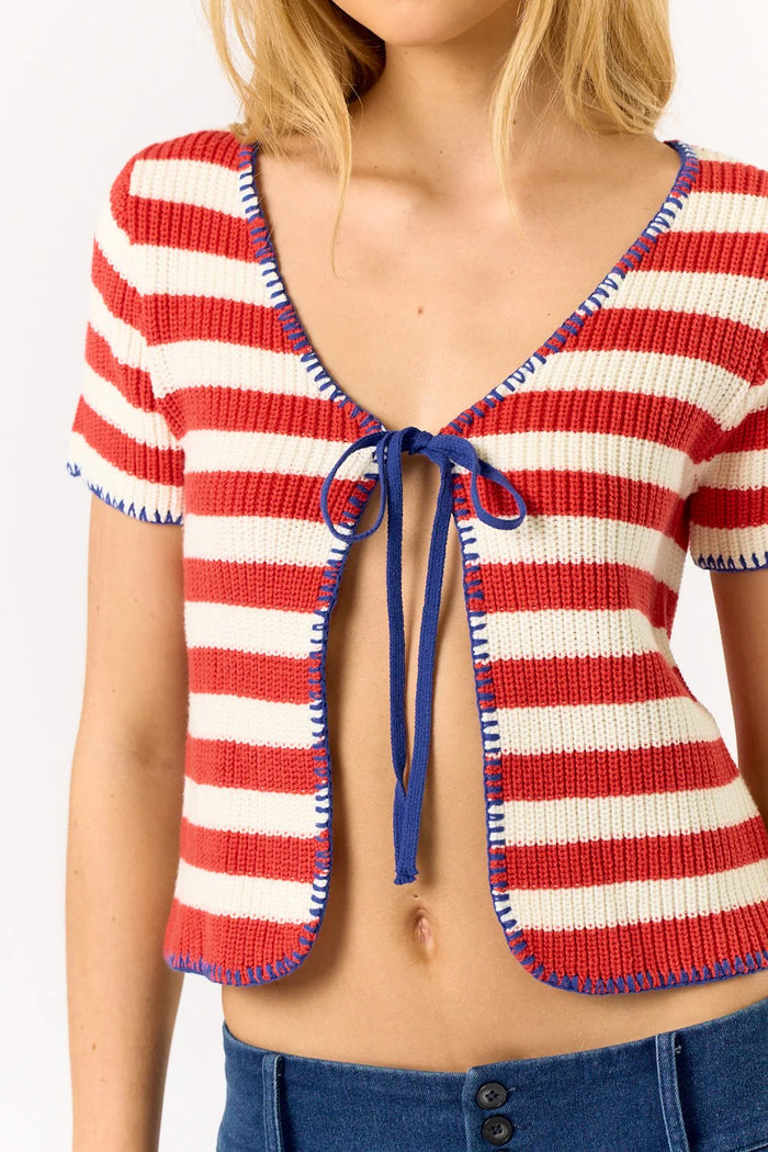 Party In The USA Tie Top