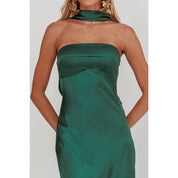 Karina Maxi Dress Forest Green
