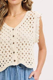The Seaside Crochet Top