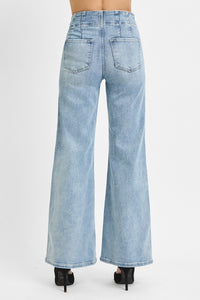 Lola HR Wide Leg Denim Jeans